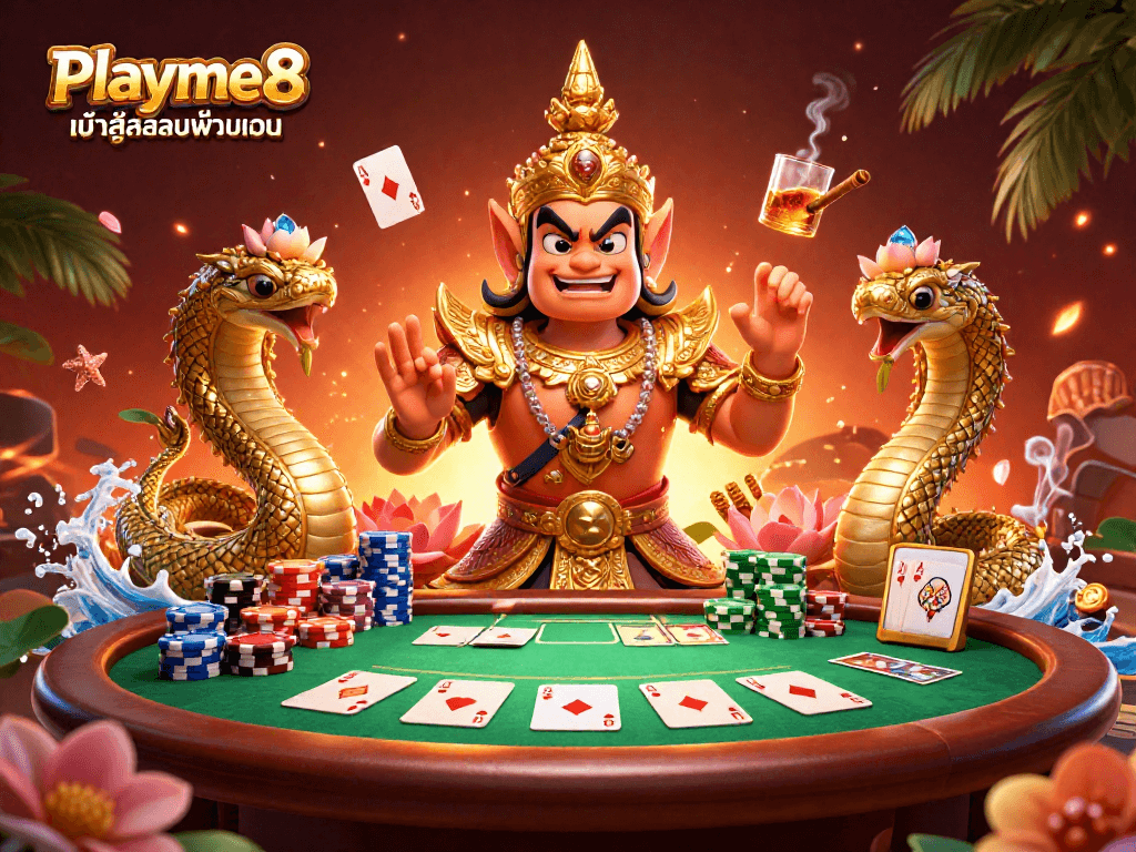 เล่น Playme8 เข้าสู่ระบบผ่านเว็บ พร้อมการ์ตูนไทยและคาสิโนออนไลน์