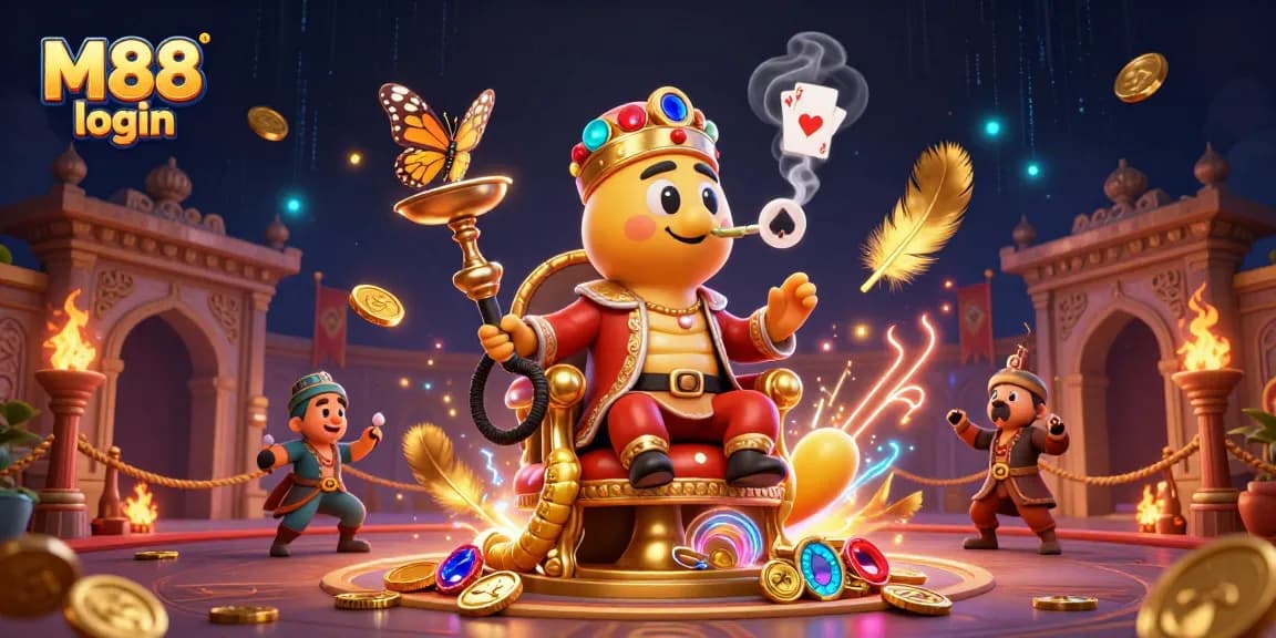 Experience the thrill of M88 login with vibrant casino action and unique gaming elements.