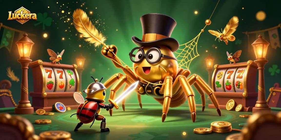 Engage with Luckera's thrilling casino adventure featuring vibrant characters and high-stakes excitement!