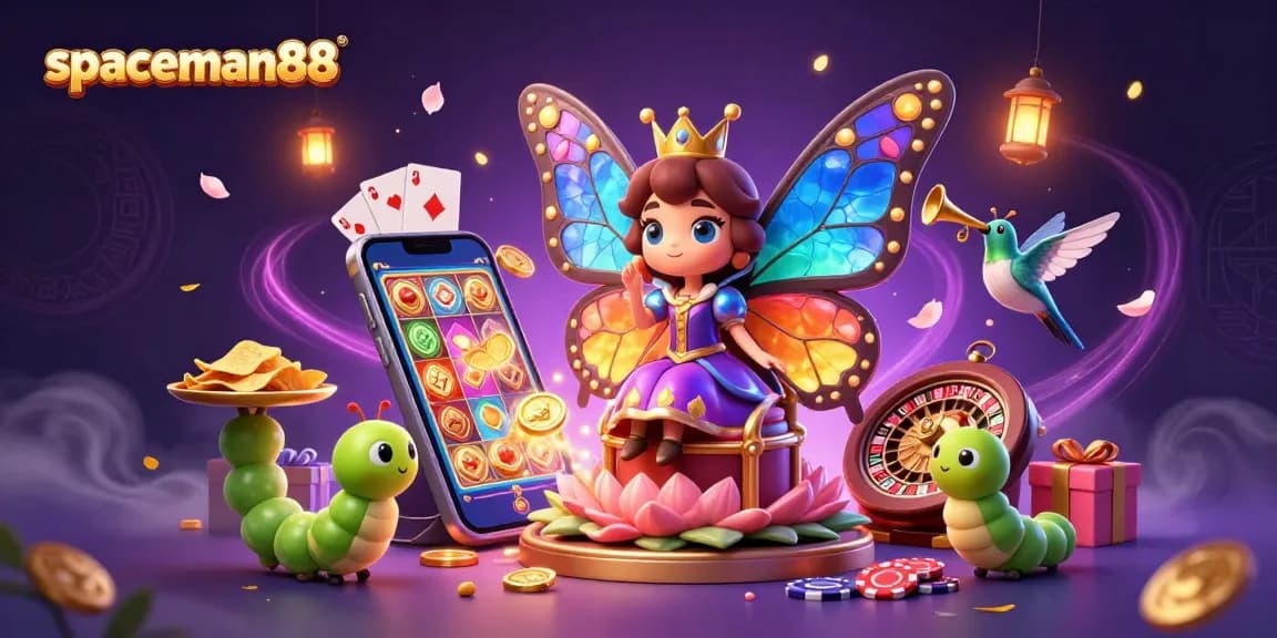 Experience the excitement at spaceman88 with vibrant slot games and captivating casino elements.
