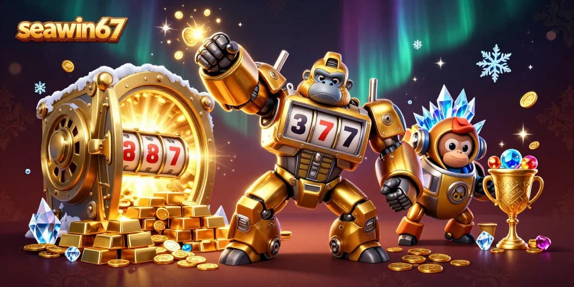 seawin67 mengalahkan jackpot dengan gorila emas mekanik yang menakjubkan