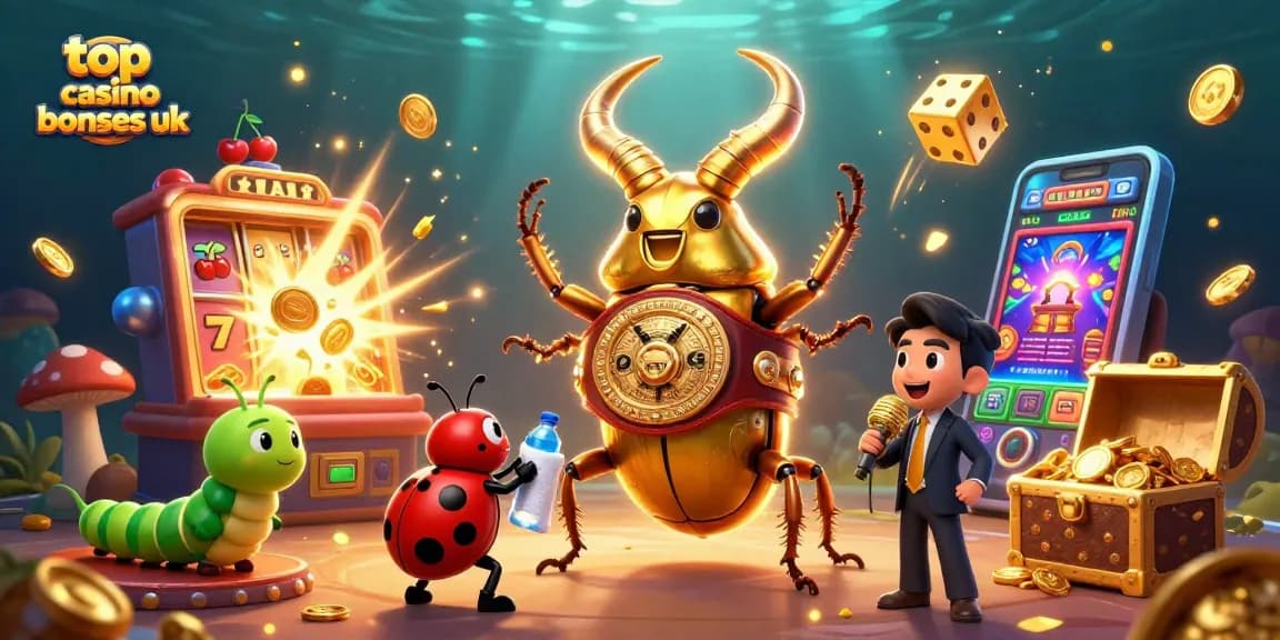 Discover top casino bonuses UK with vibrant casino elements and dynamic animation.