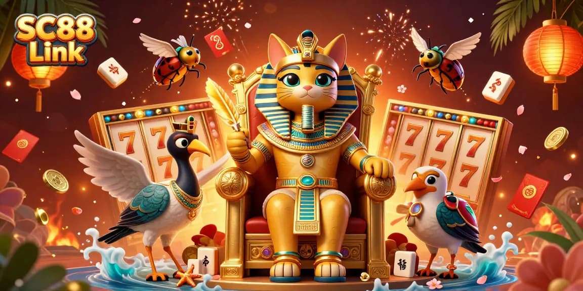 Experience the thrills of SC88 Link with dynamic jackpot elements and engaging characters in a captivating casino setting.