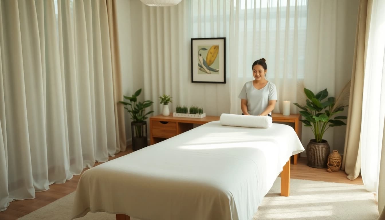 Experience a relaxing 수원출장마사지 at home with a professional massage therapist in a serene setting.
