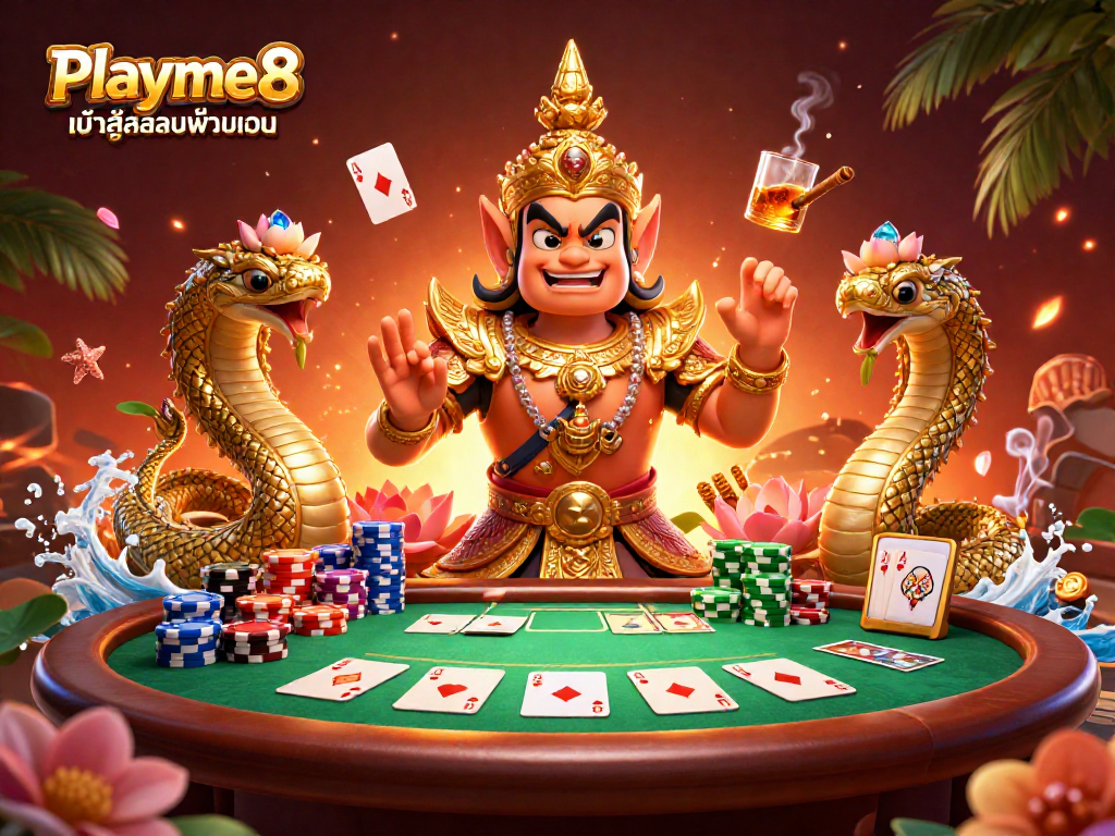 เล่น Playme8 เข้าสู่ระบบผ่านเว็บ พร้อมการ์ตูนไทยและคาสิโนออนไลน์