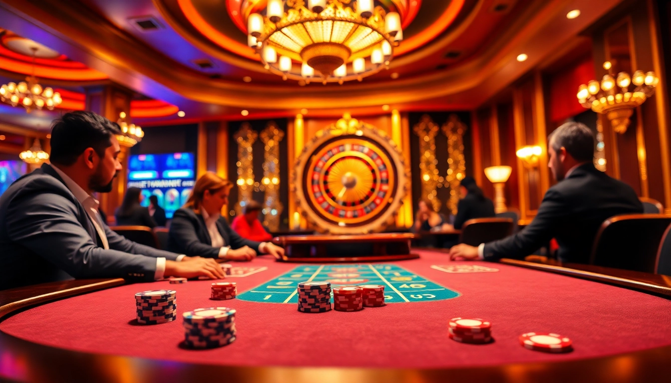 Players at a pg88 poker table strategizing their next move for high-stakes excitement.
