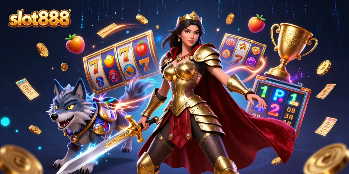 Experience thrilling gameplay with slot888 at the vibrant online casino.