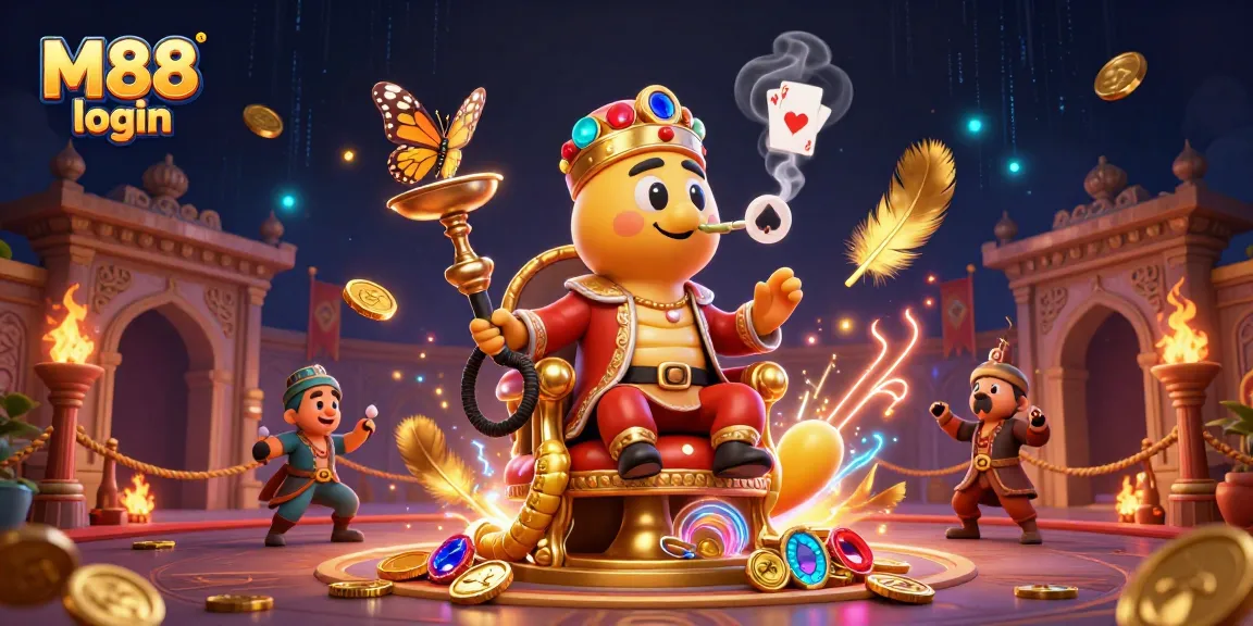 Experience the thrill of M88 login with vibrant casino action and unique gaming elements.