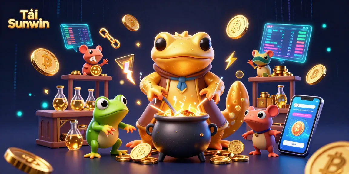 Playing exciting games at Tải Sunwin with captivating casino elements and gold coins.