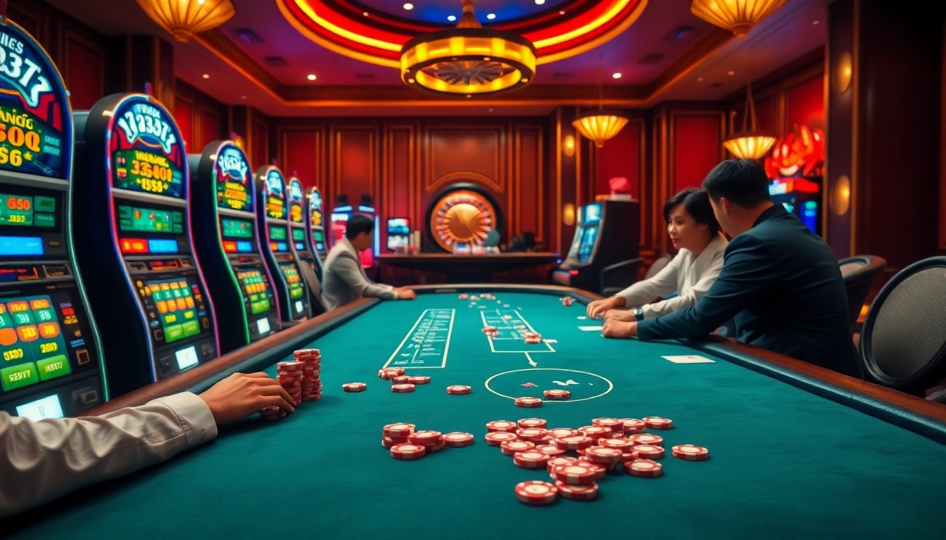 Experience the excitement of TRANG CHỦ FEBET with vibrant casino visuals and thrilling gameplay.