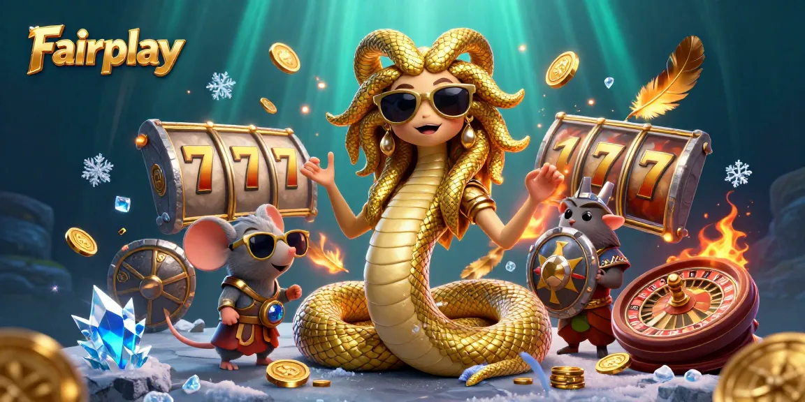 Experience Fairplay with a vibrant casino scene showcasing enchanting characters and dynamic gaming elements.