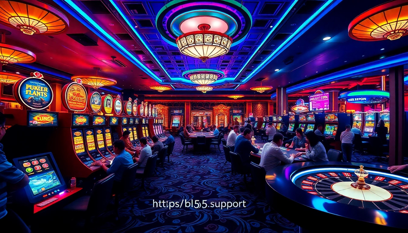 Experience thrilling action at BL555, online gambling excitement with vibrant casino games.