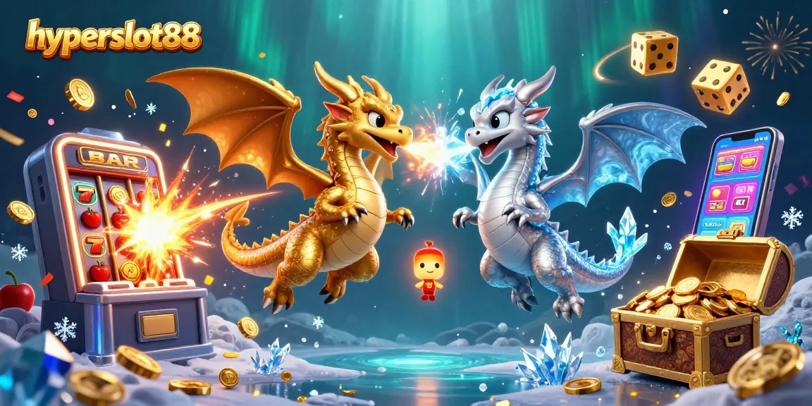 Experience the thrilling adventure of hyperslot88 with dynamic dragons, jackpots, and fun gaming elements.