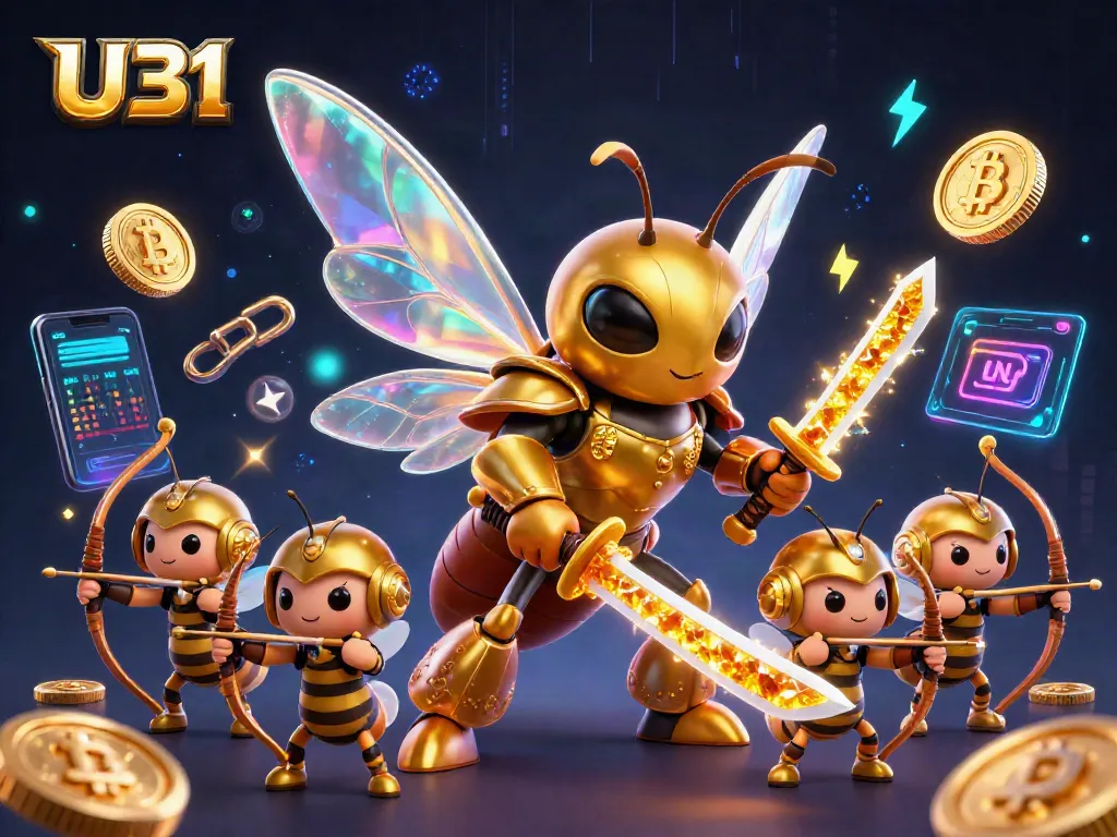 Experience the excitement of U31 with a giant hornet hero and dynamic casino elements.