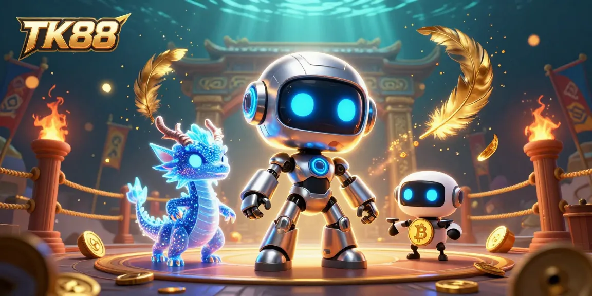 Engage with exciting gameplay at TK88, featuring vibrant casino visuals and dynamic action elements.