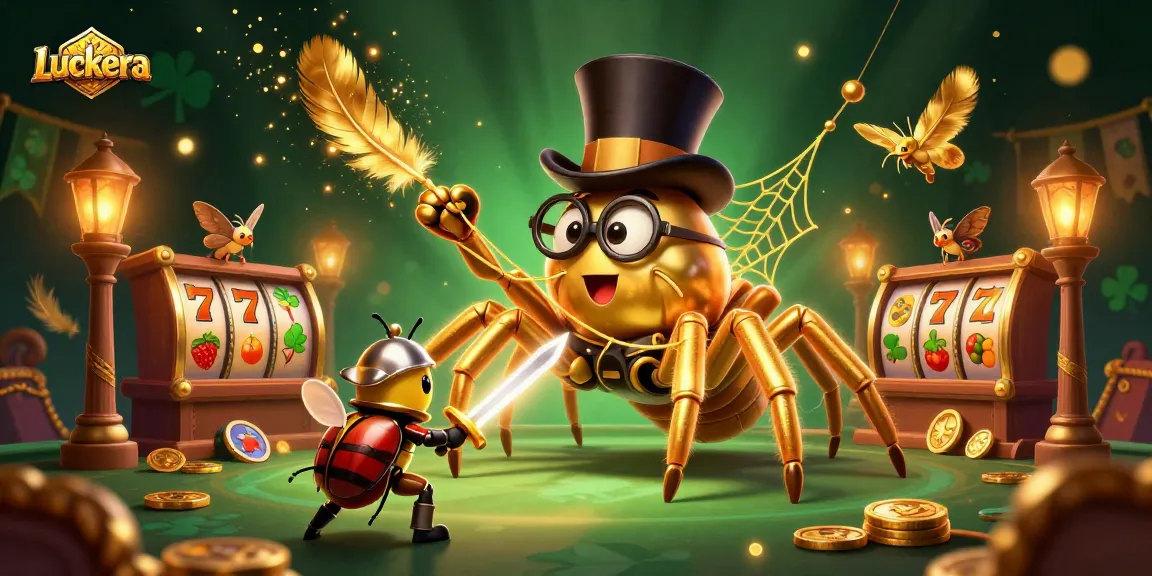 Engage with Luckera's thrilling casino adventure featuring vibrant characters and high-stakes excitement!