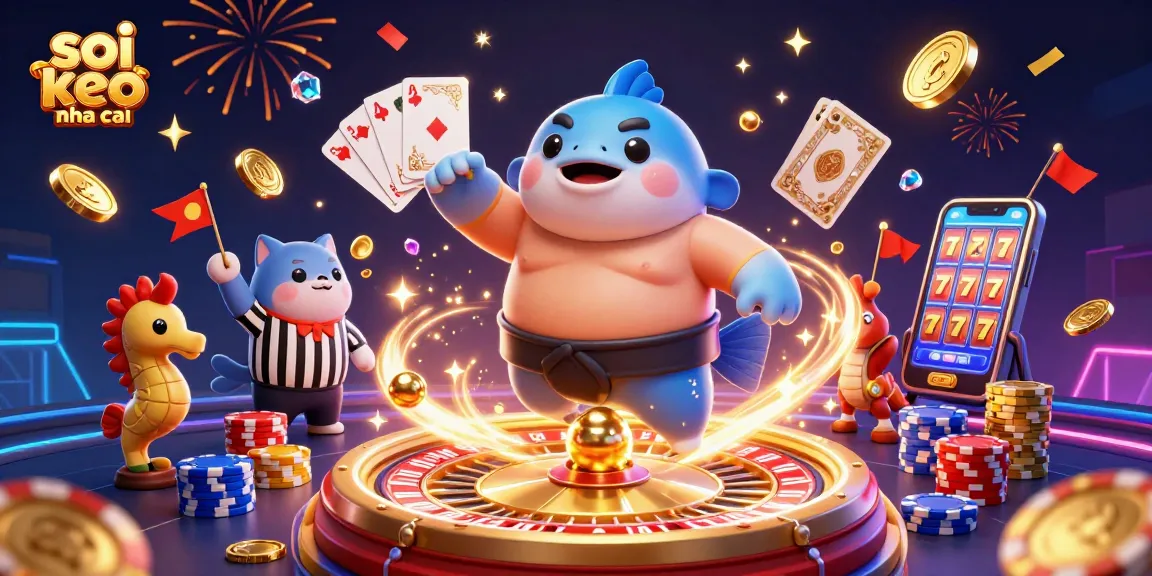 Engage with soi keo nha cai as the fugu superstars compete while sparkling gems and coins fly through the underwater arena.