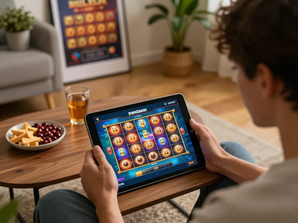 Pemain slot Pandawin menikmati pengalaman bermain yang mendebarkan di suasana rumah yang nyaman.