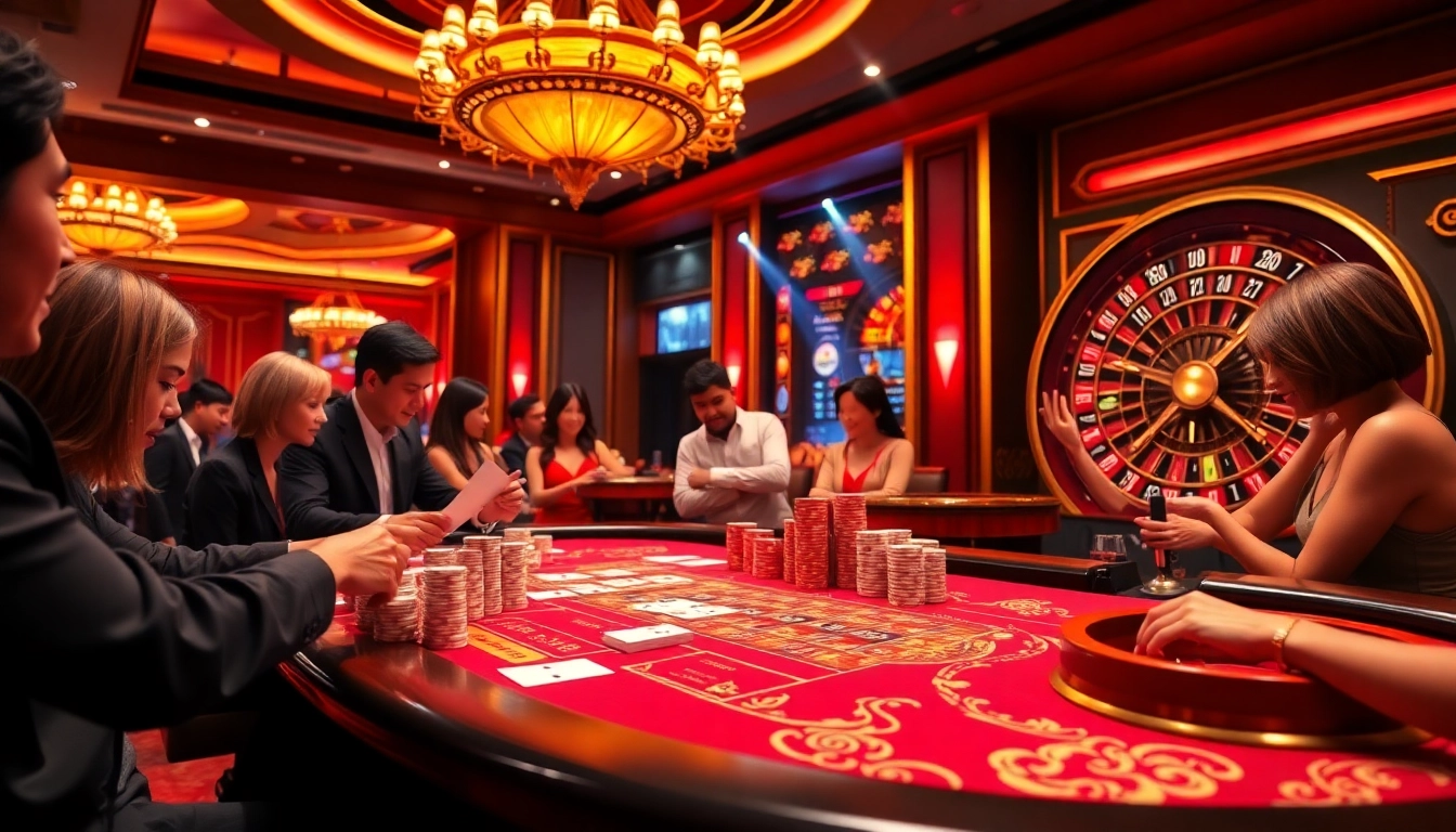 Experience thrilling gaming at https://rr88c.org/ featuring an elegant casino atmosphere with live dealers and poker chips.