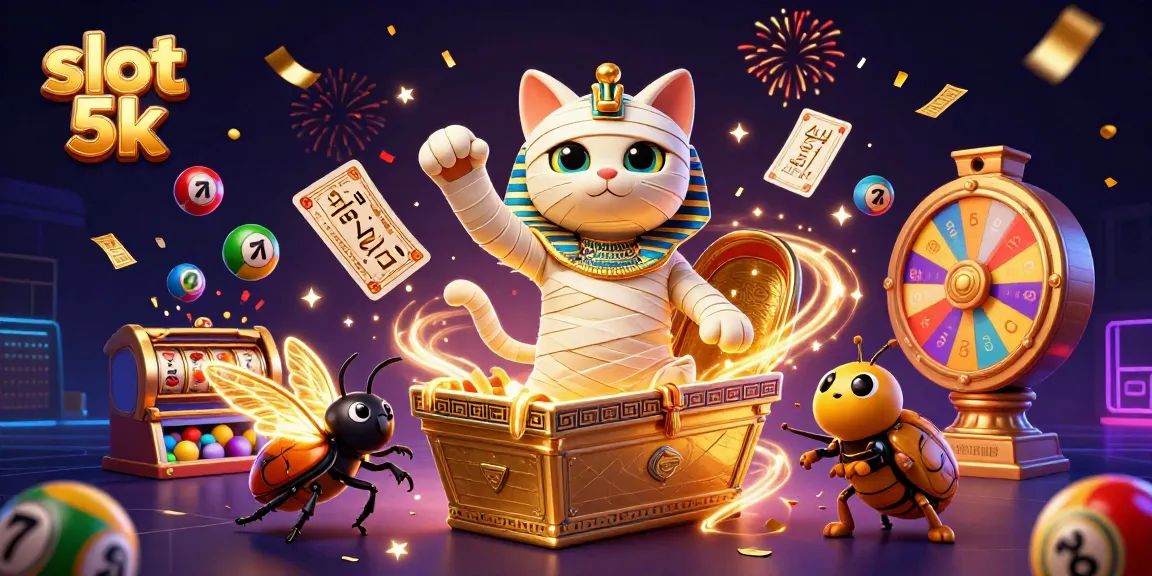 Experience thrilling slot 5k gameplay with vibrant characters and dynamic casino elements