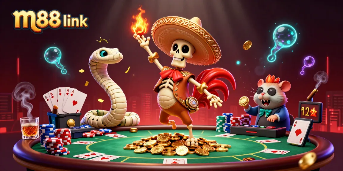 Engage with m88 link to win big while enjoying thrilling casino games, including poker.