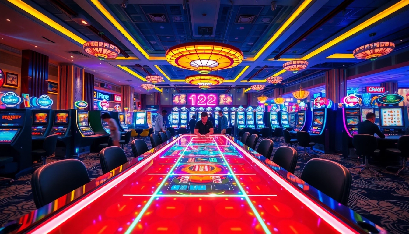 參加雷神2測試版遊戲的玩家在繁華的賭場中體驗刺激。