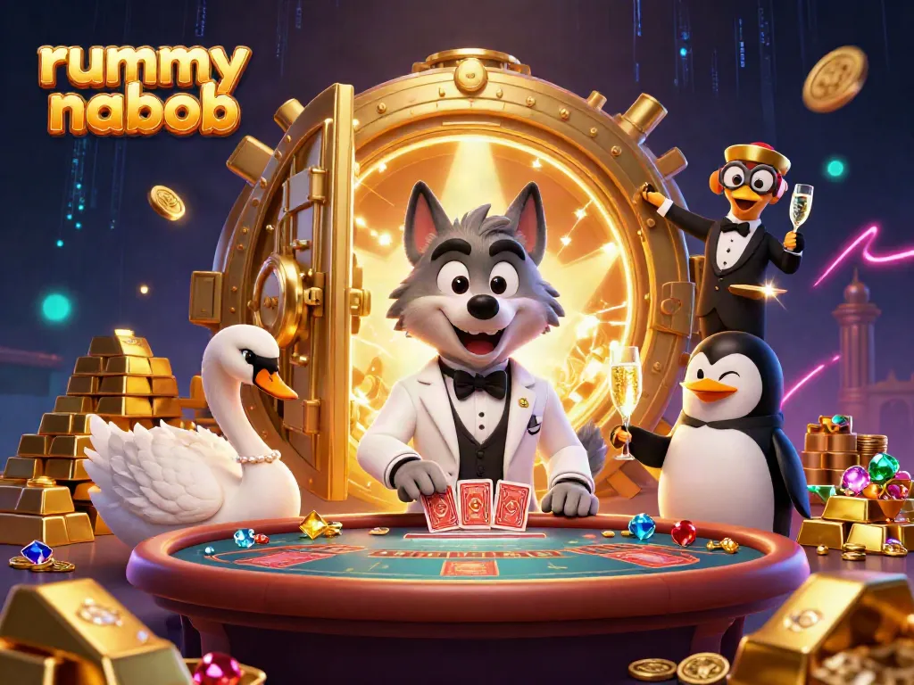 Rummy nabob menghadirkan kegembiraan permainan kartu rummy yang mendebarkan.
