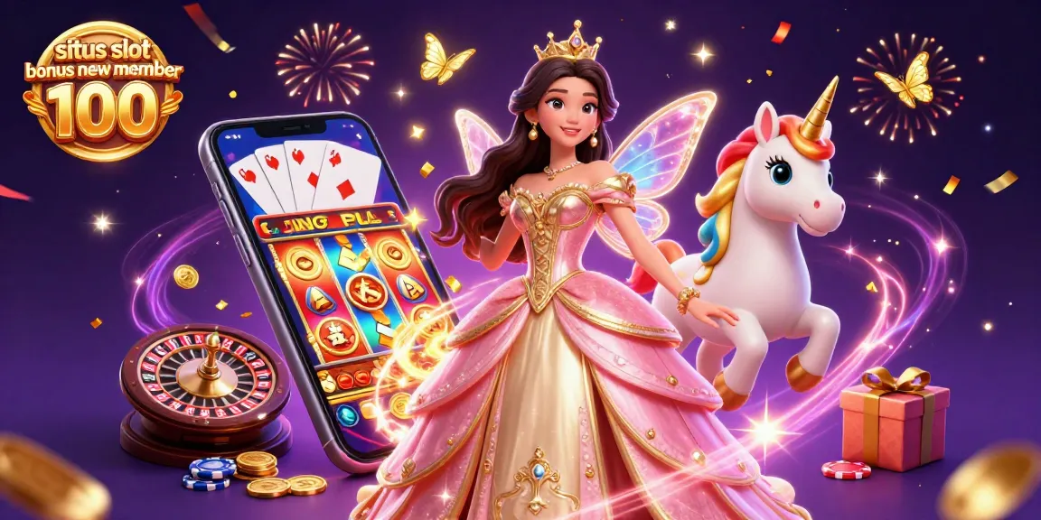 Engage with exciting gaming experiences at situs slot bonus new member 100 featuring vibrant characters and dynamic casino elements.