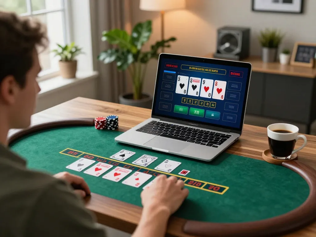 Experience strategic gameplay with IDCASH88 as you engage in live dealer blackjack from home.