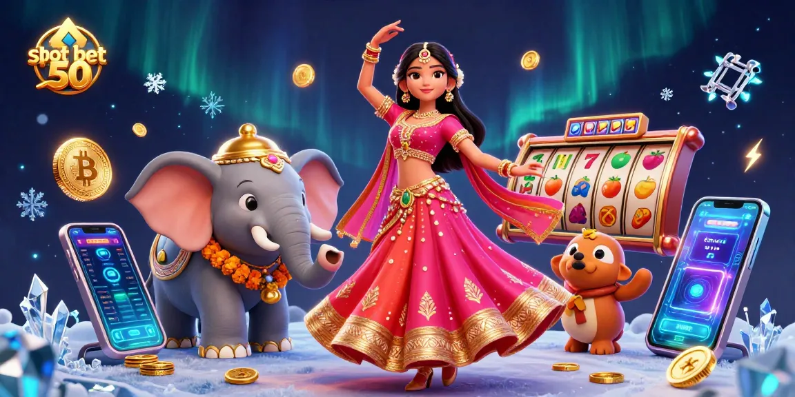 Experience thrill and excitement with slot bet 50 in this vibrant casino scene.