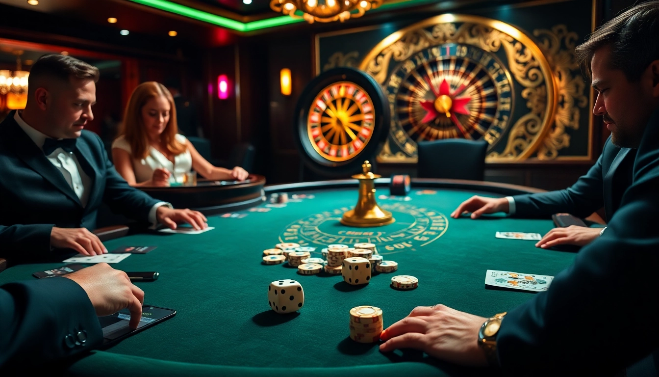 Intense poker gameplay with high-stakes ambiance at https://33win5.it.com/ featuring stylish decor and vibrant textures.