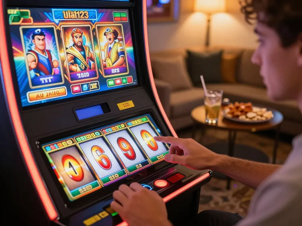 Experience the thrill of ulat123 online slots with vibrant graphics and cozy home settings