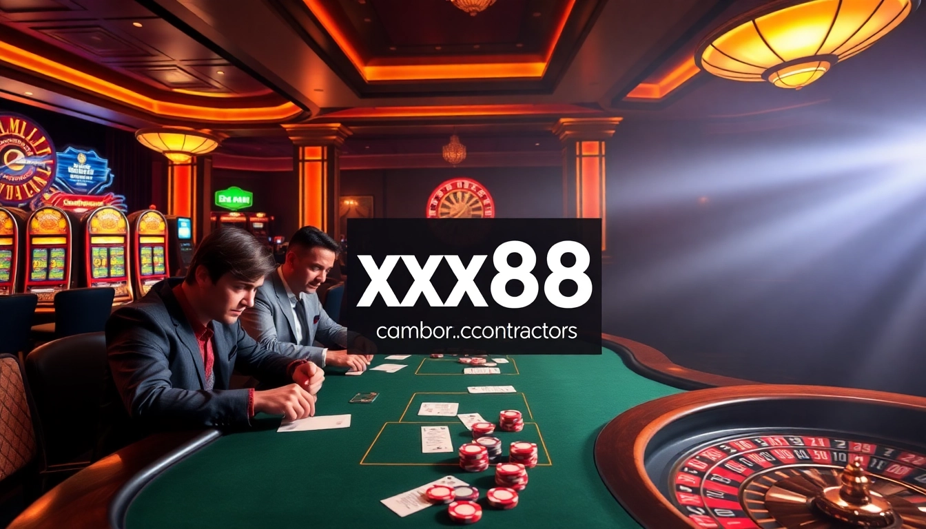 Experience thrilling gaming at https://xx88.contractors/ with poker, slots, and roulette excitement.