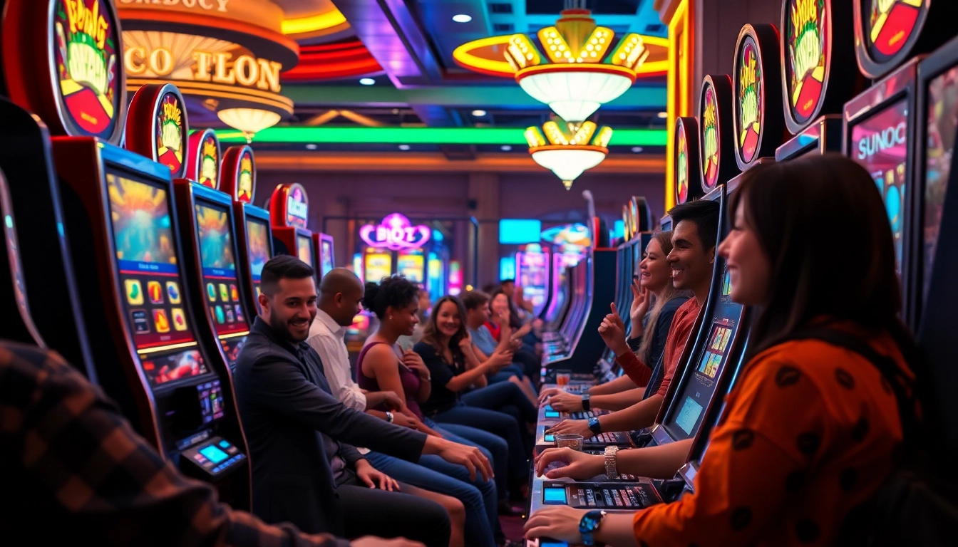 ความตื่นเต้นจากการเล่นเกมสล็อตที่ https://slotxo.us.com/ ในคาสิโนที่สวยงาม