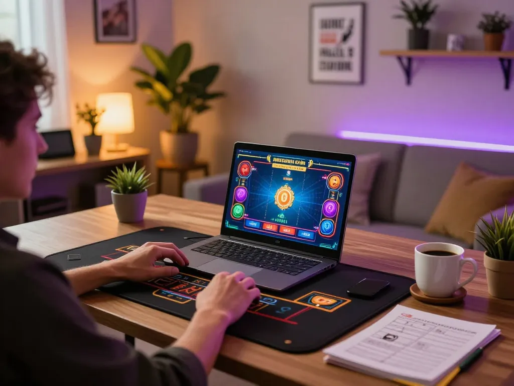 Experience ดูหนังออนไลน์ with a captivating online casino gaming setup featuring an engaging live dealer