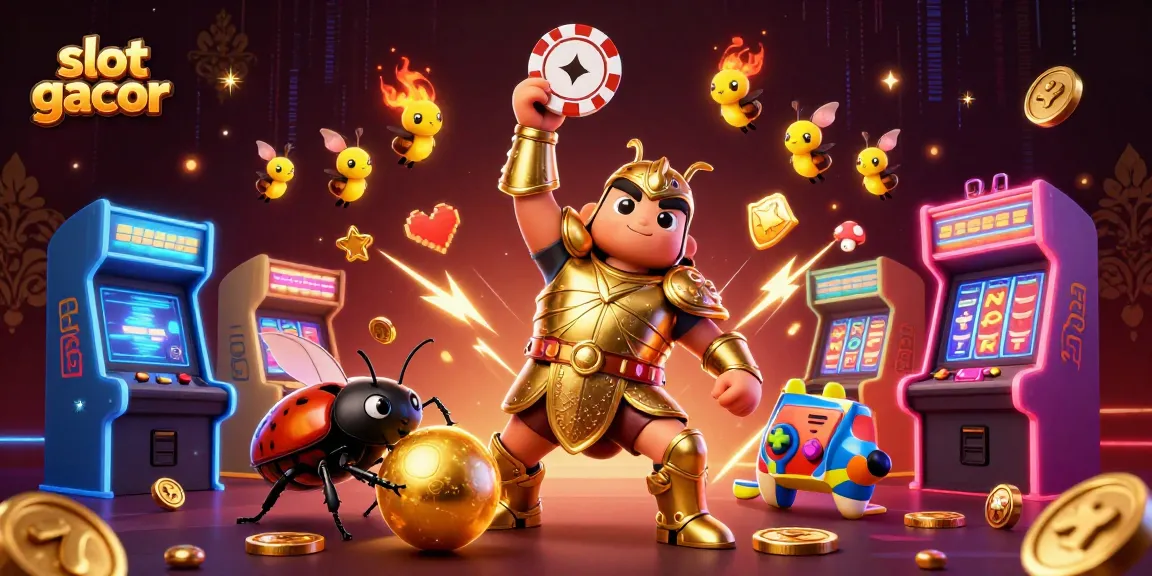 Mesin slot gacor memancarkan peluang jackpot dengan slot gacor dan karakter lucu di tengah permainan.
