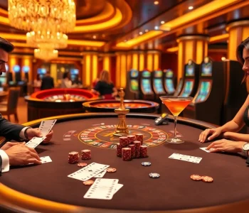 Experience excitement at LINK TG88 with a luxurious gaming table and vibrant poker action.