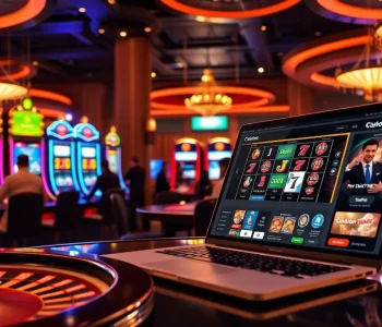 Experience thrilling slot online action with vibrant casino visuals, showcasing exciting gameplay and immersive environments.