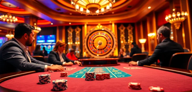 Players at a pg88 poker table strategizing their next move for high-stakes excitement.