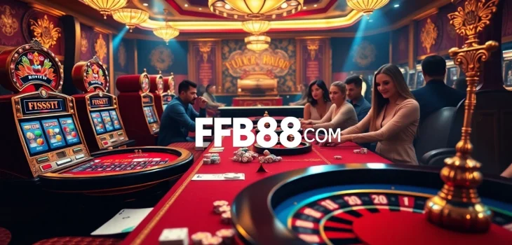 Players experiencing the excitement of betting at FB88 COM's online casino.