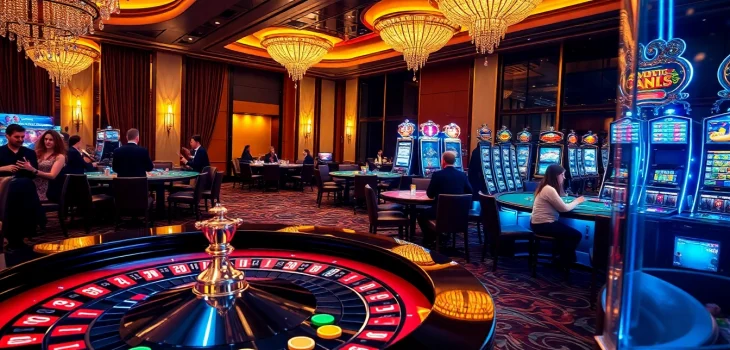 Experience the excitement of gambling at home bdjl with luxurious casino visuals featuring roulette and poker.