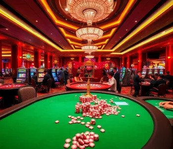 Engaging players at UU88 casino, featuring lively gaming tables and colorful slot machines.