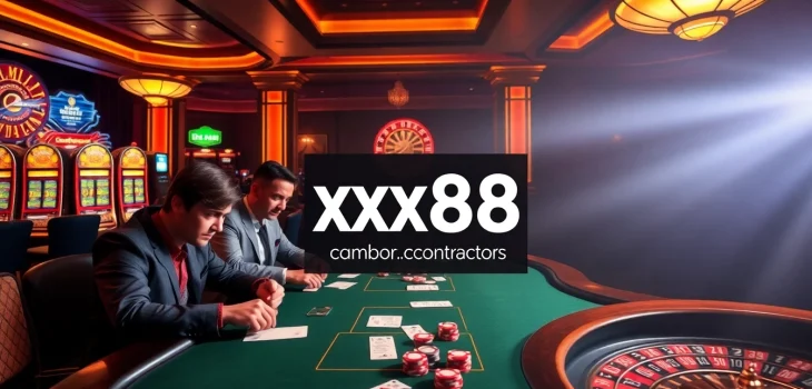 Experience thrilling gaming at https://xx88.contractors/ with poker, slots, and roulette excitement.